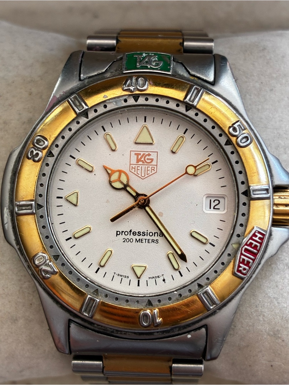 TAG Heuer 4000 Professional Date 38mm  - WF1120-0